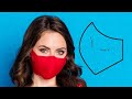 Make Fabric Face Mask at home | Easy Face Mask Pattern | DIY Face Mask with Filter Sewing Tutorial