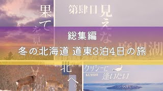 【Compilation】3-night 4-day trip to Eastern Hokkaido in winter 【Includes unreleased scene】(ENG sub)