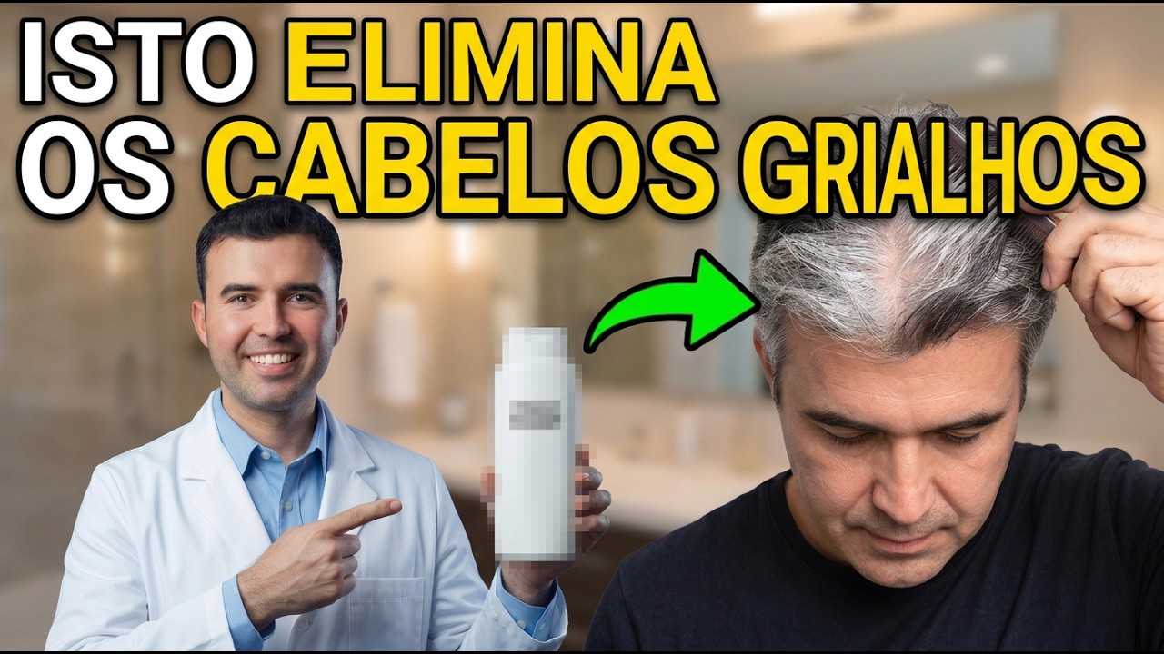 🚨 SE O SEU CABELO ESTÁ FICANDO BRANCO, SEU CORPO PODE ESTAR TENTANDO LHE DIZER ISTO
