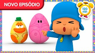 NOVO EPISÓDIO  POCOYO PORTUGUÊS do BRASIL Ovos de Páscoa  120 min DESENHOS ANIMADOS para crianças