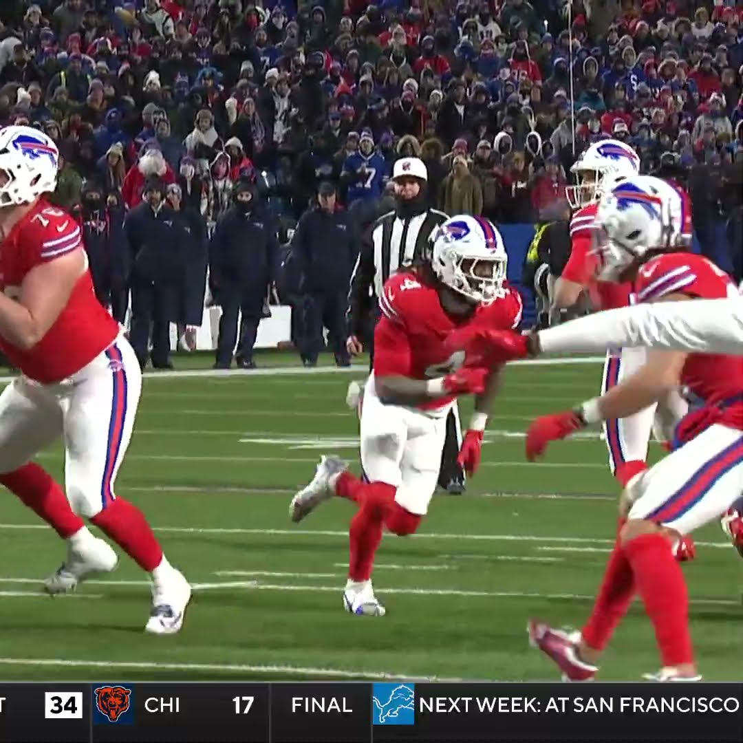 James Cook catches for a 4-yard Touchdown vs. New England Patriots
