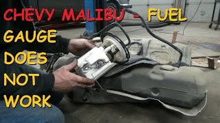 Chevrolet Malibu Gas Gauge Does Not Work