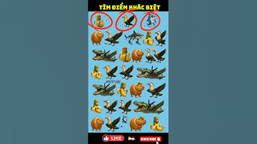 Tìm điểm khác biệt #shotrs #shotsviral #brainrot #đốvui #nhanhtri #câuđốkhó #shortvideo