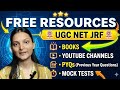 *FREE RESOURCES*for ugc net JRF exam #ugc #jrf #nta #phd #exam 