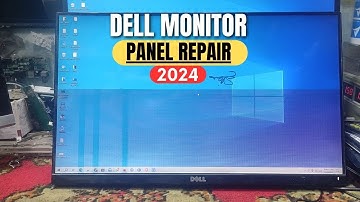 Dell Monitor Panel Repair 2024 || Created by Afjal Hossain