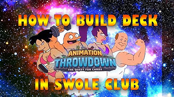 How to build your Swole Club deck in Animation Throwdown tutorial | TWITCHINAROUNDDD