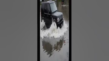 This clogged storm drain caused such a BAD  flood #Shorts