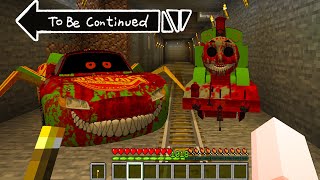 Return of ZOMBIE McQUEEN and ZOMBIE THOMAS THE TANK ENGINE in Minecraft - Coffin Mem