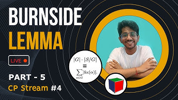 Burnside Lemma for Competitive Programming | PART - 5 | Vivek Gupta Learning Series