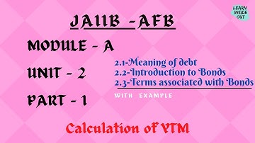 JAIIB AFB MODULE - A UNIT  - 2 PART - 1  WITH EXPLANATION IN TAMIL @learninsideout