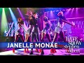 Janelle Monae Performs 'Make Me Feel'