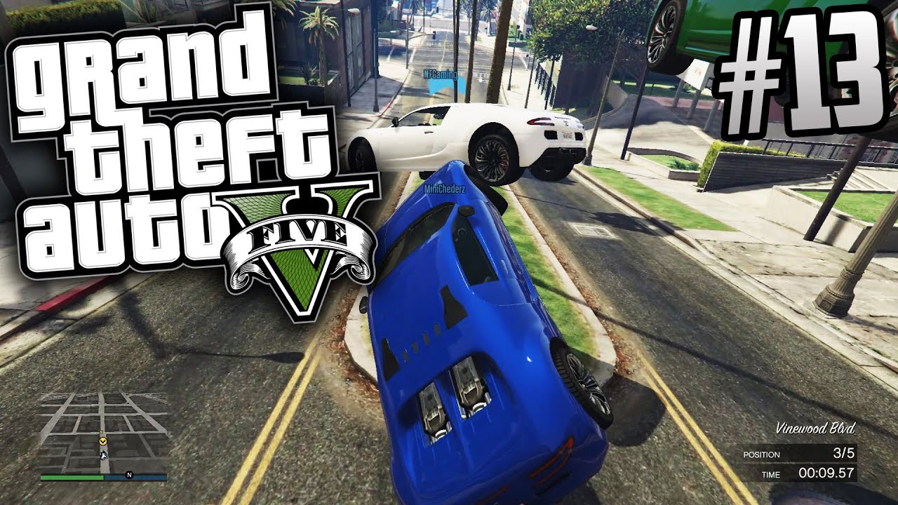 GTA 5 Funny Moments #13 | "GATE STOMPED?!"