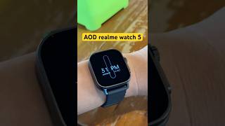 Always on Display realme Watch 5