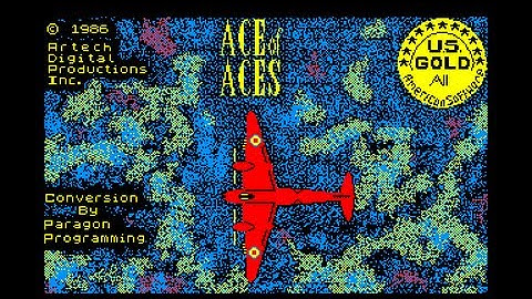 Ace Of Aces Review for the Amstrad CPC by John Gage