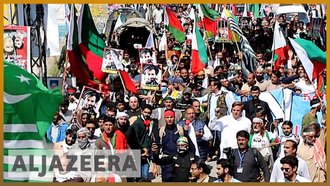 كشمير الخاضعة للإدارة الباكستانية: مئات الأشخاص يسيرون باتجاه الحدود غير الرسمية