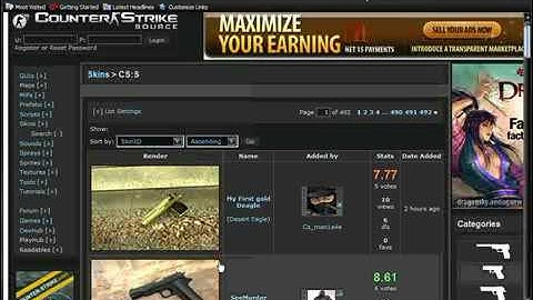 How to delete and install css skins
