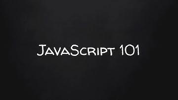 Learn JavaScript: Part 1 - Intro