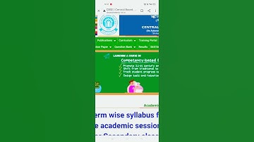 How to check ✅ CBSE 9th 10th 11th and 12th || 2021-2022 Syllabus ||
