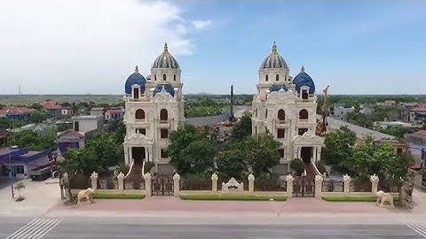 Choáng ngợp cận cảnh bên trong 3 tòa lâu đài dát vàng của đại gia Ninh Bình!