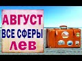 ЛЕВ 🎁 АВГУСТ (ВСЕ СФЕРЫ). Таро прогноз гороскоп