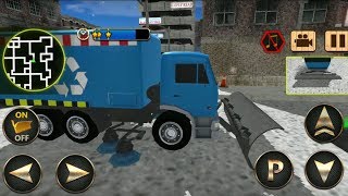 Snow Removal Truck Clean Road (by Chop Games) - Android Game Gameplay screenshot 3