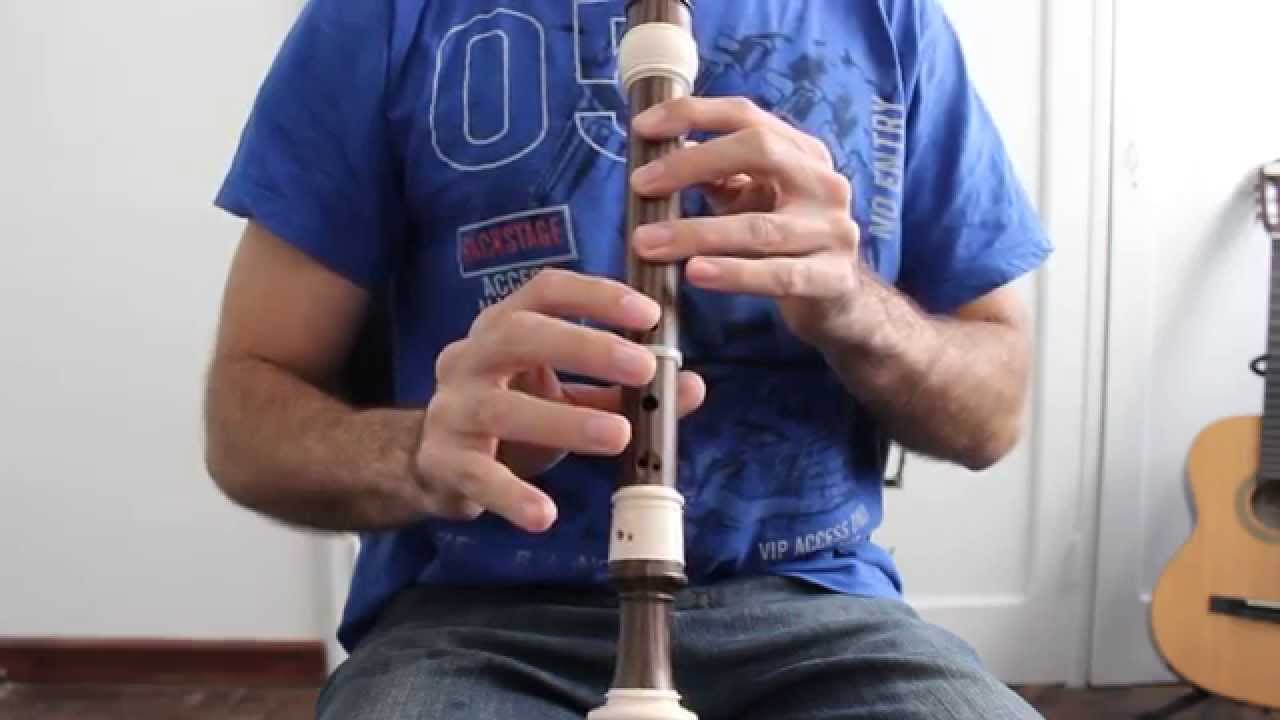 Escala Completa em Fá da Flauta Doce Contralto do F4 a C7