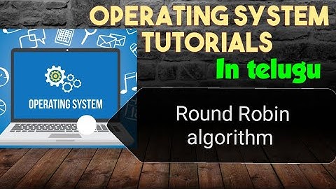 Round Robin cpu scheduling algorithm || CPU scheduling algorithm || 24 ||operating system in telugu