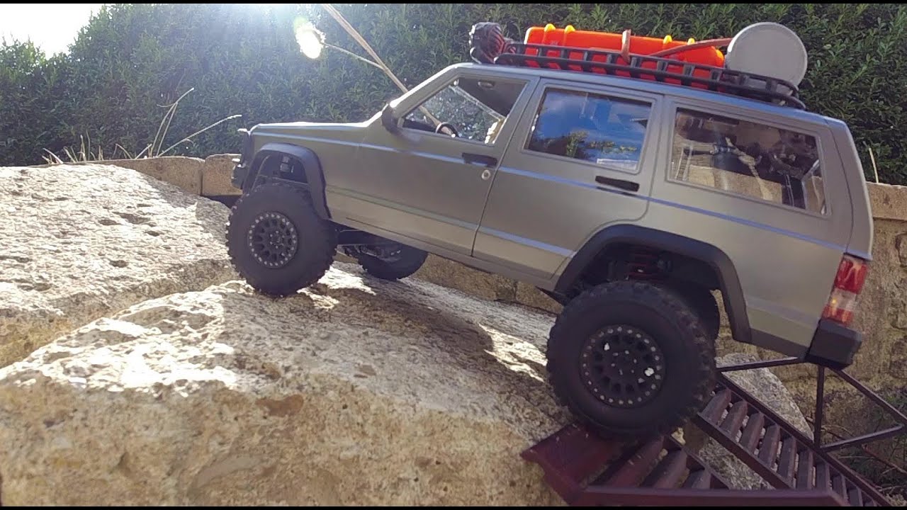 RC MN78, JEEP GRAND CHEROKEE, TEST DRIVE YouTube