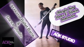 Build Your Own Ballet Barre at Home | Beginner Friendly| At Home Dance Studio 