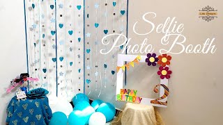 DIY Birthday Selfie Photo Frame | How to make Party Props | Backdrop for Birthday | DIY Party Decor