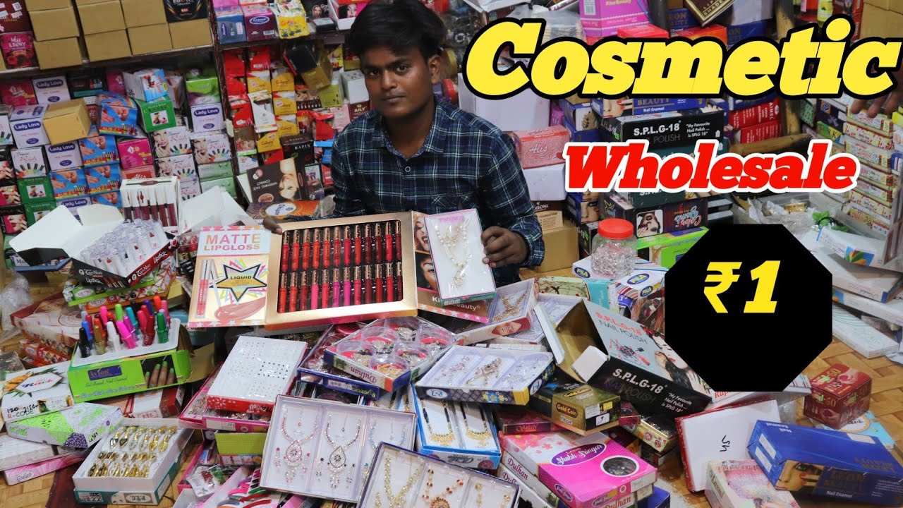 Cosmetic Wholesale market !! इससे सस्ता कही नहीं !! beauty parlour