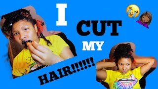 The Take Down | I ACCIDENTALLY CUT MY HAIR!!! |