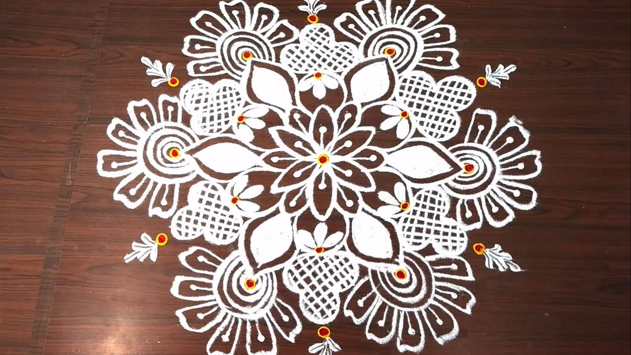 Beautiful rangoli kolam designs 🌺 specialmuggulu 🌺 Trending kolam#viral @Keekiscreations 
