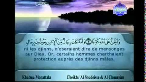 الجزء التاسع والعشرون (29) من القرآن الكريم بصوت الشيخين السديس والشريم