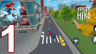 Spider Hero 3D Fighting Game Gameplay Walkthrough Part 1 - Tutorial (iOS, Android) screenshot 5