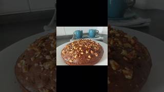 Chocolate Banana Walnut Cake Recipe.
