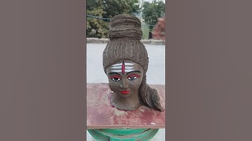 mahadev murti making🚩🚩har har mahadev🔱shiv ji murti kaise banaye🌹 bholenath murti making#shorts#shiv