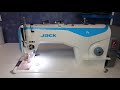 Запуск Jack F4 H. Джек Ф4 #швейная машина #sewing machine (Aurora)