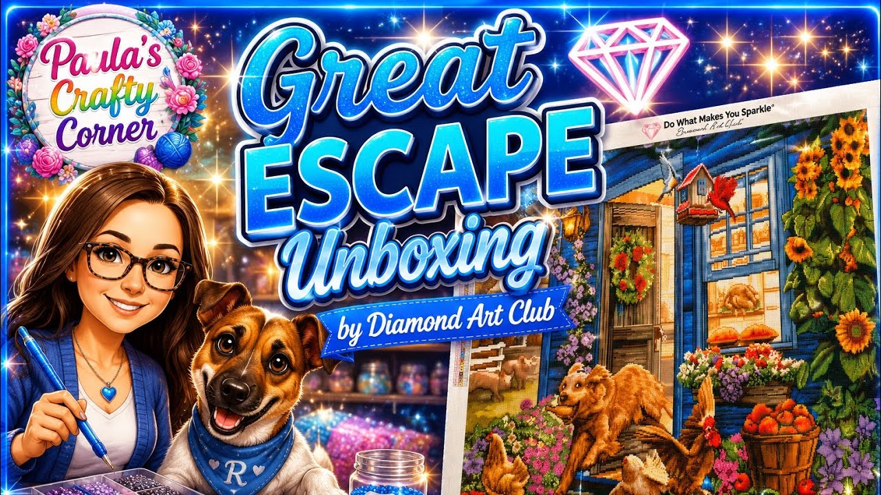 Great Escape Unboxing from ‪@diamondartclub‬ from my Stash