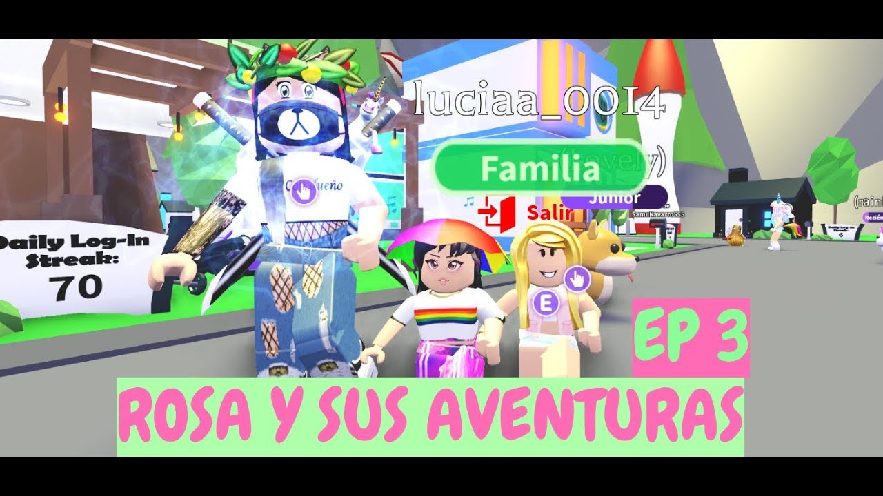 ROSA Y SUS AVENTURAS EP 3 UNA EXTRAÑA FINGE QUE ES NUESTRA MADRE! - YouTube