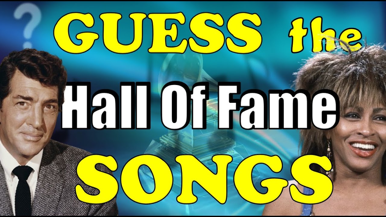 Grammy Hall Of Fame🎶Guess The Song Music Quiz🎵