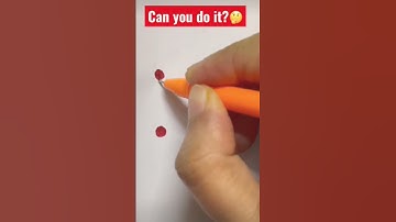 Connect all the dots in three straight lines| Genius only # shorts # youtube