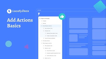 Locofy.ai | Introduction to the Add Action widget [Doc]