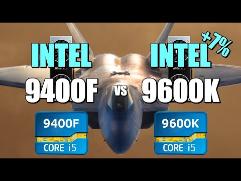 9400F vs 9600K - 2080. CSGO, Fortnite, PUBG, GTAV, Overwatch.