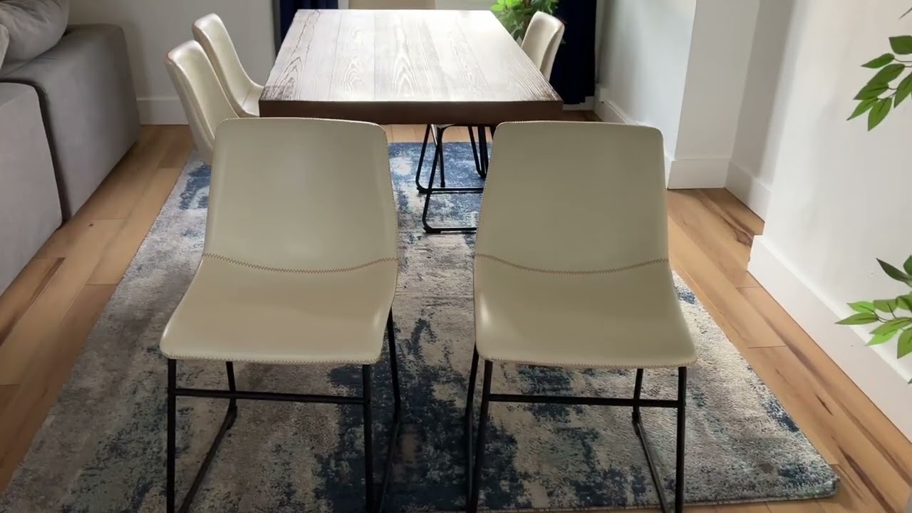 Is the Roundhill Furniture Leather Dining Chairs Worth it