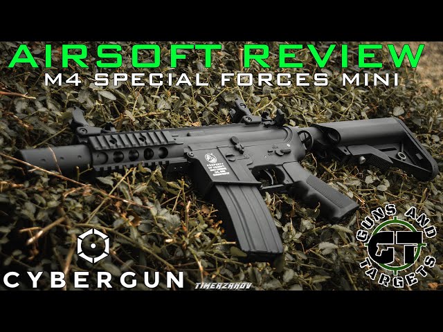 Airsoft Review #19 Cybergun Colt M4 Special Forces Mini AEG (GUNS AND  TARGETS) [FR] 