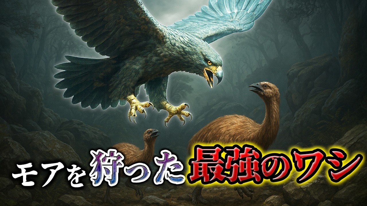 【ゆっくり解説】ジャイアントモアを狩った史上最大のワシ！ハーストイーグルとは何者なのか？
