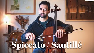 SPICCATO EXERCISE! Few tips to improve your Spiccato! Pablo Ferrández Tutorials, (SUBS EN ESP)