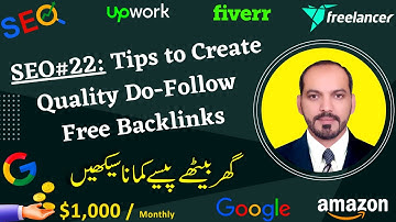 SEO#22: Do Follow Link Building Strategy - Tips to Create Free High Quality Backlinks - Off Page SEO