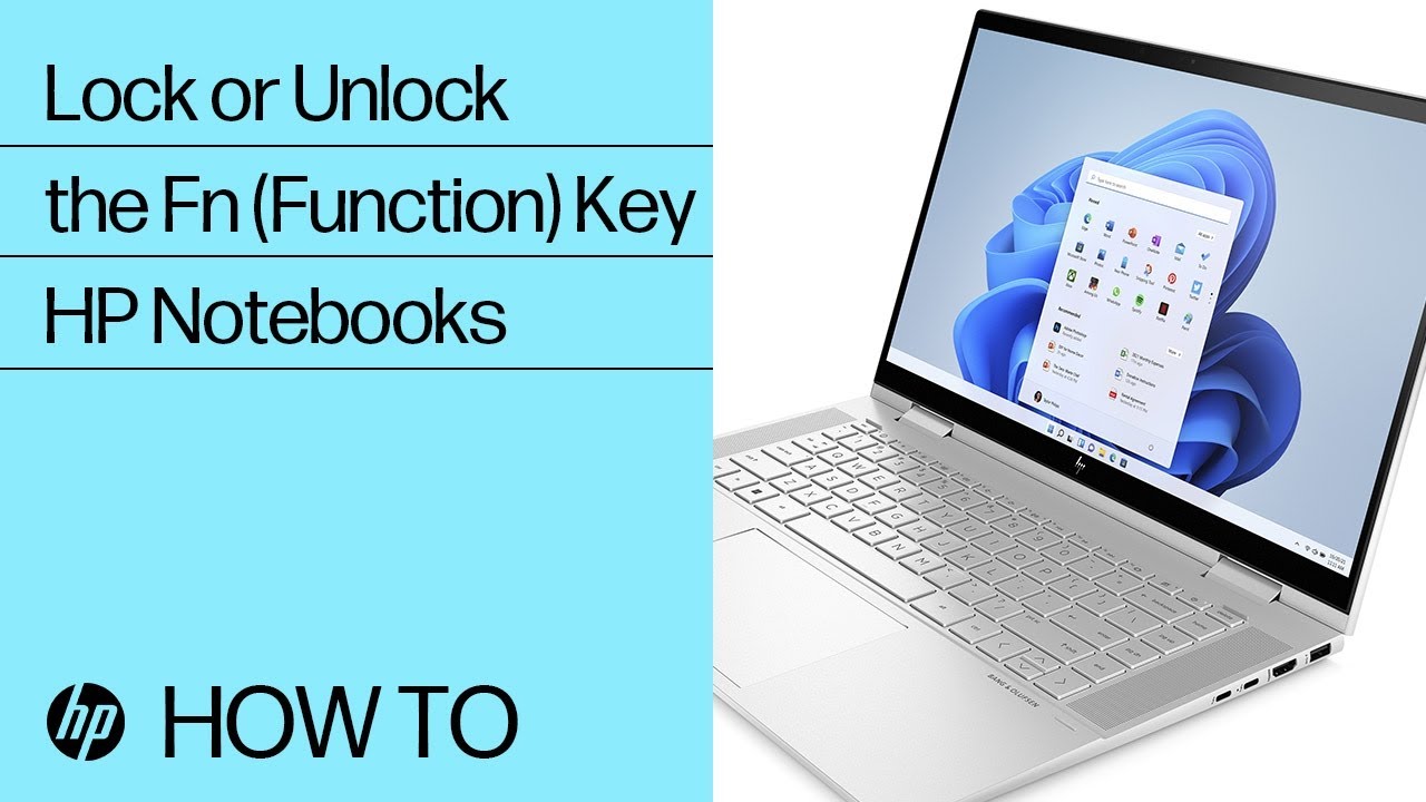 Beven Lichaam Alexander Graham Bell How to Lock or Unlock the Fn (Function) Key on an HP Notebook| HP Support -  YouTube